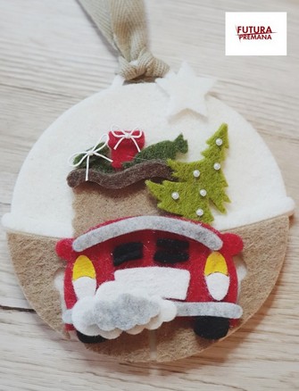 Fustella XL Artigianale Macchina Babbo Natale