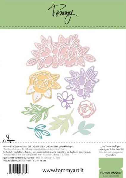 Fustella Sottile Tommy Flowers Bouquet