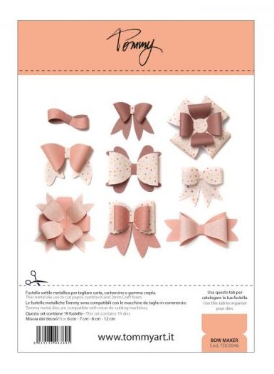 Fustella Sottile Tommy Bow Maker