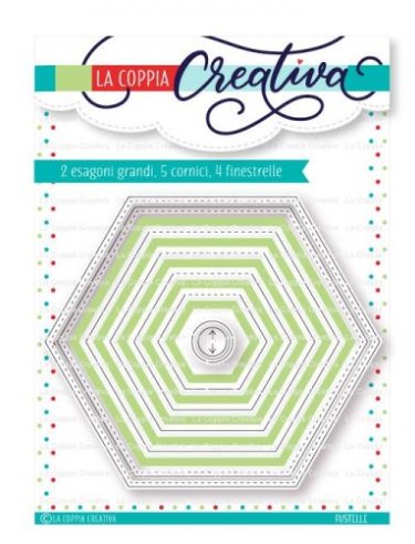 Fustella sottile Esagoni RU346