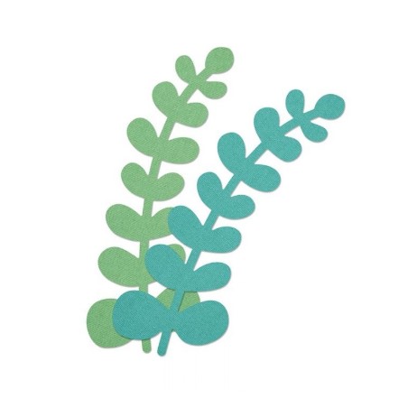 Fustella Sizzix Eucalipto 663359