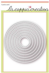 Fustella Sottile Cerchi Cuciti F19