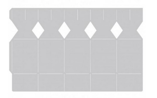 Fustella L Sizzix Scatola Natalizia 662868