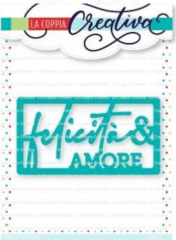 Fustella Sottile Felicità e Amore RI419