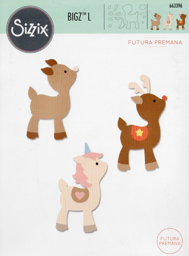 Fustella L Futura Renna Unicorno Cerbiatto 663396