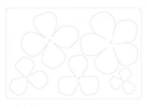 Fustella L Sizzix Glicine 664391