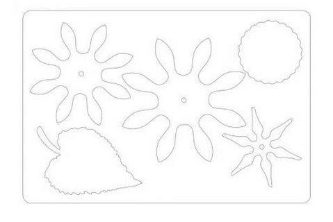 Fustella L Sizzix Girasole 666045