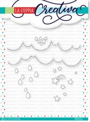 Fustella Sottile Bordi Nuvoloso RU381