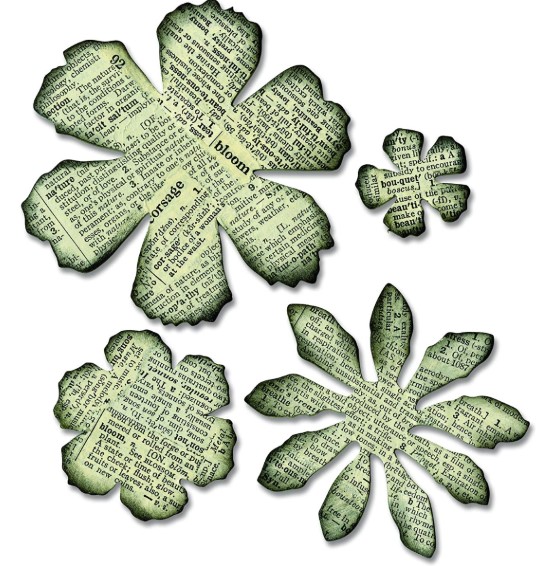 Fustella Sizzix Fiori Tim Holtz 656640