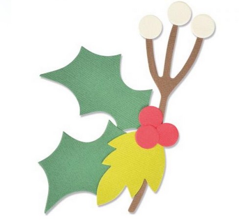 Fustella Sizzix Agrifoglio 664719