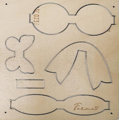 Fustella Arttigianale Mini Fiocchi