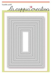 Fustella Sottile Rettangoli Cuciti F24