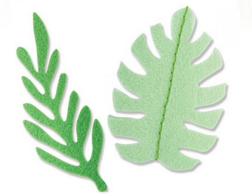 Fustella Sizzix Foglie 666028