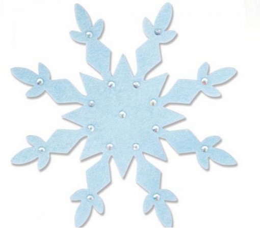 Fustella Sizzix Fiocco di Neve 666464