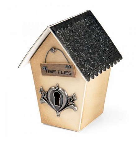 Fustella XL Sizzix Casetta Uccelli 658451