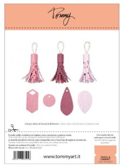 Fustella Sottile Tommy Tassel & Charms