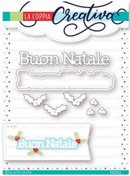 Fustella Sottile Buon Natale 4 RI392