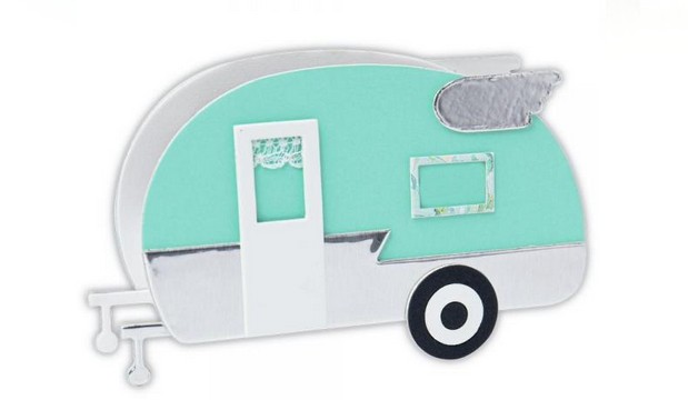 Fustella L Sizzix Roulotte 665155