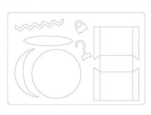 Fustella L Sizzix Box Palla di Natale 665327