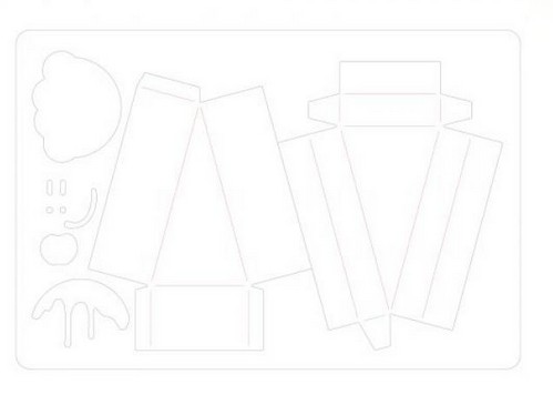 Fustella L Sizzix Box Torta 665196