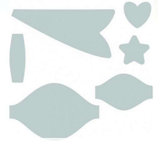 Fustella A4 Sizzix Fiocco 662968