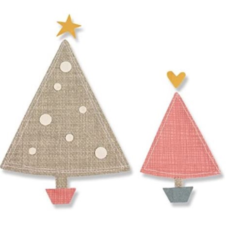 Fustella Sizzix Alberi 661732