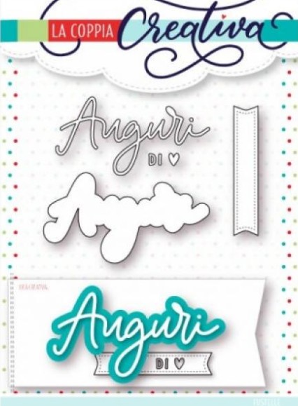 Fustella sottile Auguri RI270