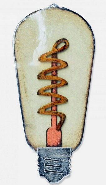 Fustella Sizzix Lampadina Tim Holtz 664183