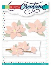 Fustella Sottile Ramo di Magnolia RU404