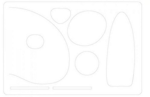 Fustella L Sizzix Maschere Animali 664386