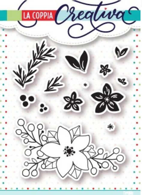 Timbri Fiori di Natale TU223