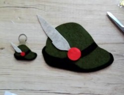 Fustella Artigianale Cappello Alpino Piccolo