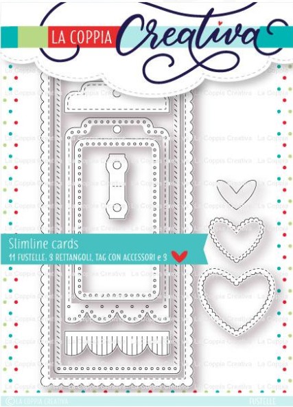 Fustella sottile Slimlime cards RU361