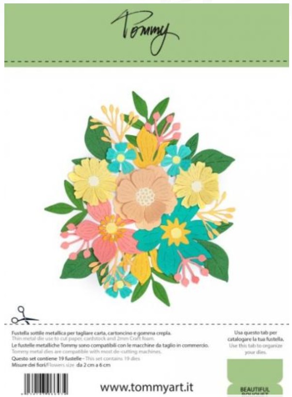 Fustella Sottile TommyBeautiful Bouquet
