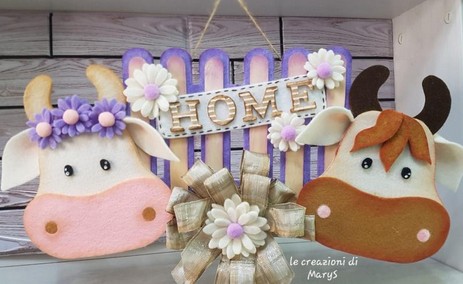 Fustella A4 Artigianale Mucca Margherita