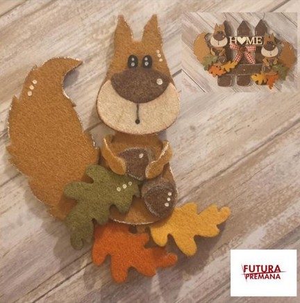 Fustella L Artigianale Scoiattolo Susy