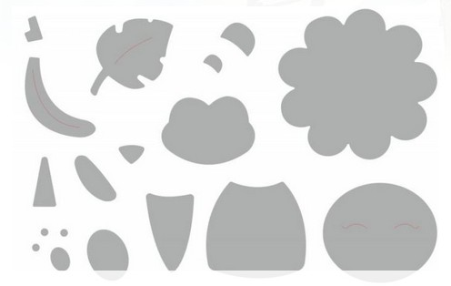 Fustella L Sizzix Leone e Scimmia 663493