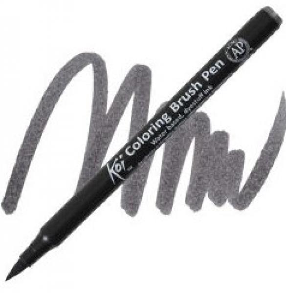 Koi Brush Pen - Dark Warm Gray