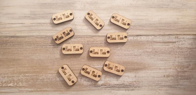 Tag legno Hand Made
