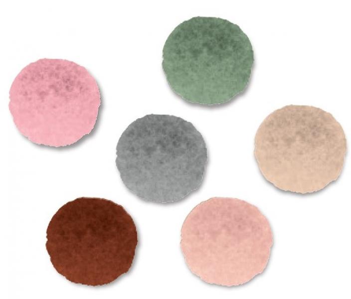 Pompons 4 cm col.naturali