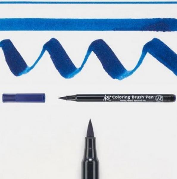 Koi Brush Pen - Prussian Blue