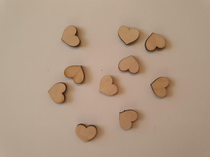 Cuoricini legno