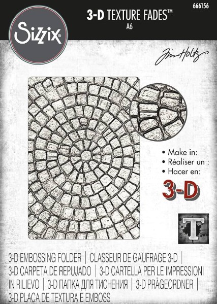 Embossing 3D Mosaic Sizzix 666156