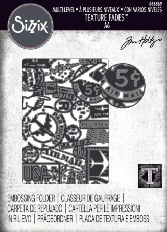 Embossing Vault Airmail Sizzix 666869