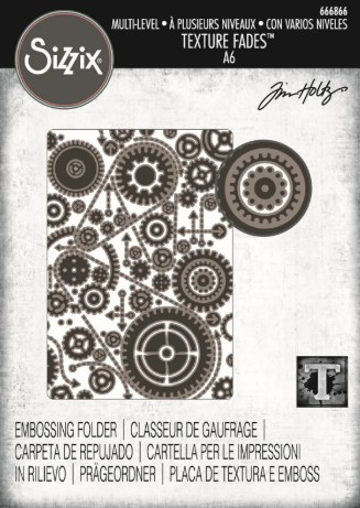 Embossing Vault Gears Sizzix 666866