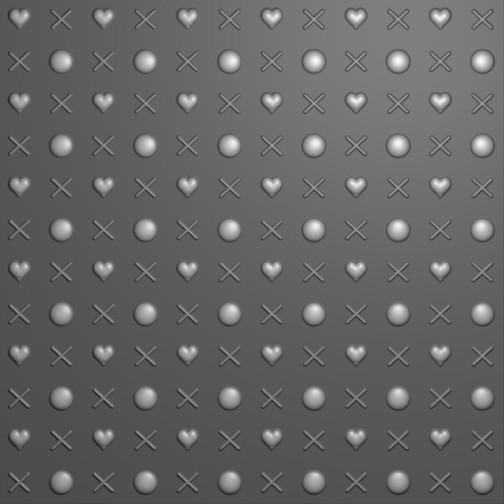 Embossing 3D Hugs and Kisses