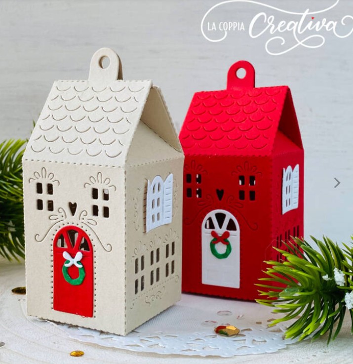 Fustella Sottile Casetta milk Box RU515