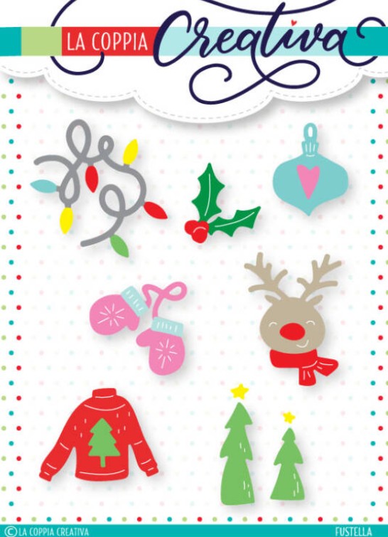 Fustella Sottile Gioie di Natale RU516