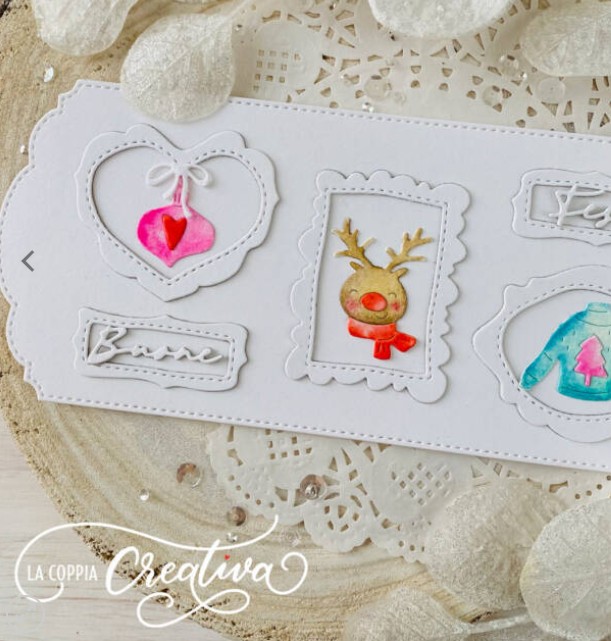 Fustella Sottile Gioie di Natale RU516