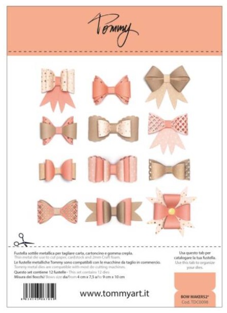 Fustella Sottile Tommy Bow Makers 2